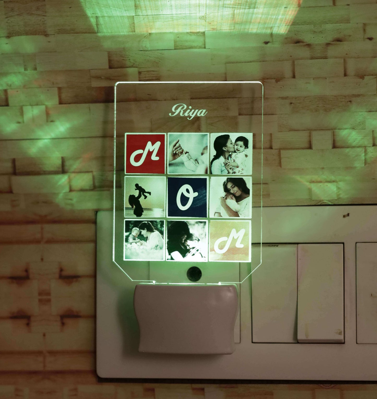 Relationship matrix LED light plaque | Personalized photo / name / message bedroom LED