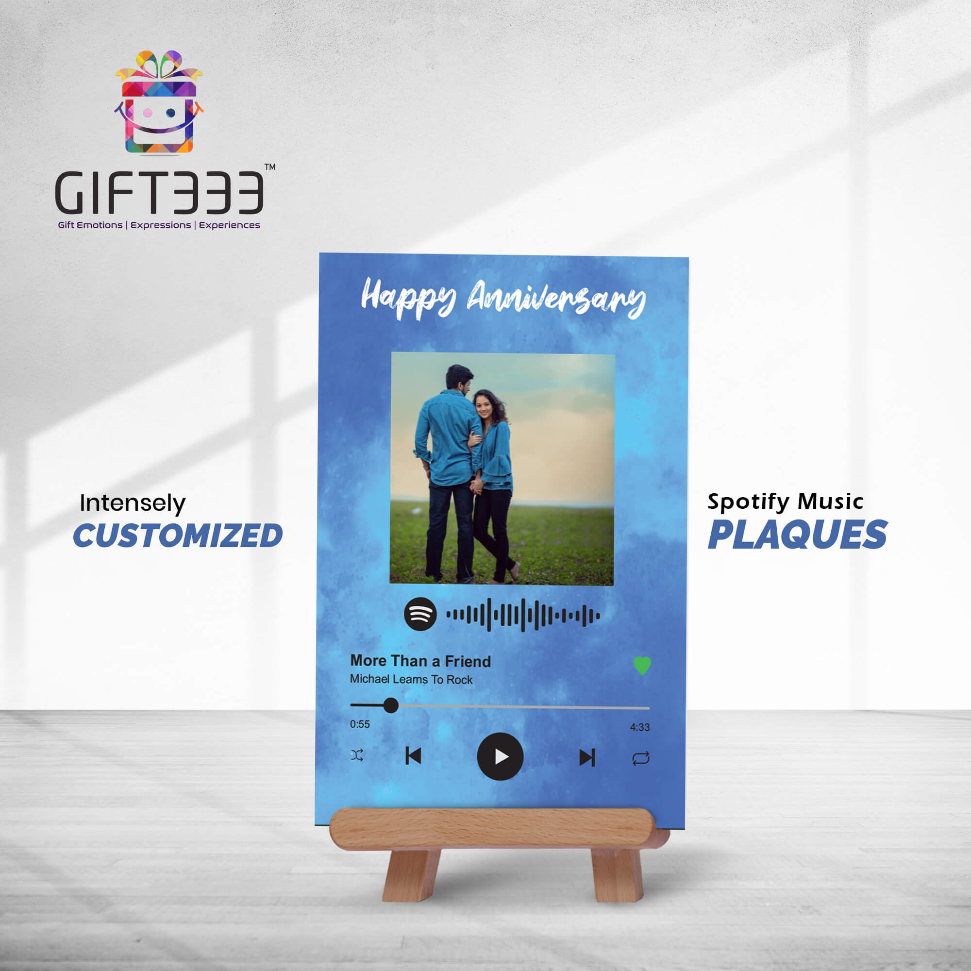 Customized Spotify Song Plaque - Spotify song code with custom photo a ...
