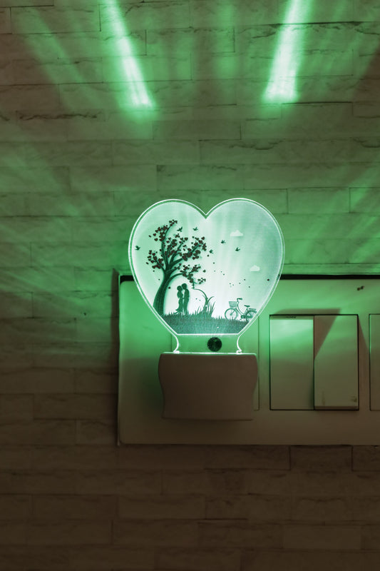 Gifteee Personalized Gift Infinity Love LED Plaque | Gifteee Love LED Lamp |