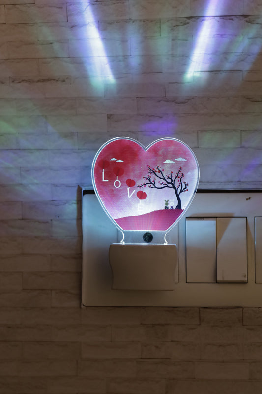Love About You and Our Memories | Love Led Lamp | Gift for Boys or Girls