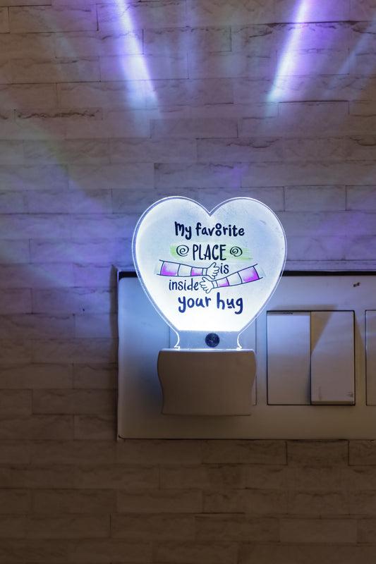 Gifteee Personalized Photo LED Gift Lamp | Best Friend Husband Wife