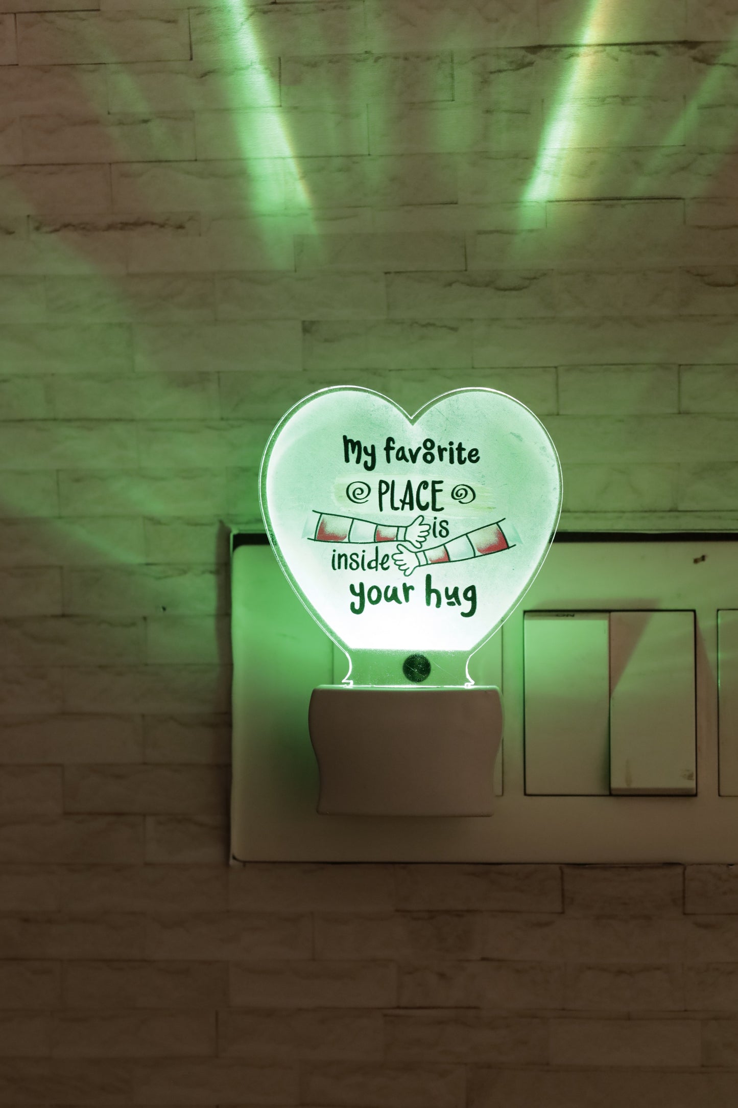 Gifteee Personalized Photo LED Gift Lamp | Best Friend Husband Wife