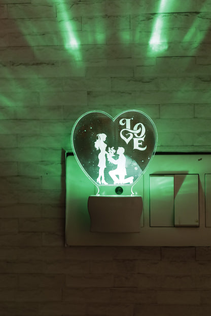 Printed Love Led Lamp | Gift for Men Or Women