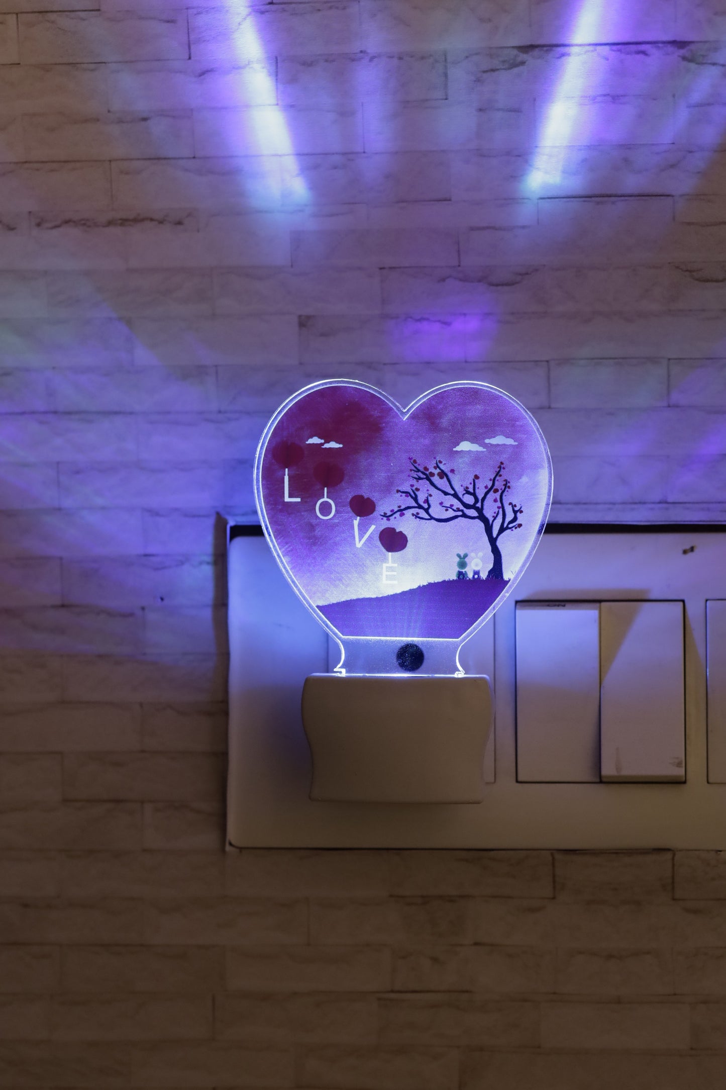 Love About You and Our Memories | Love Led Lamp | Gift for Boys or Girls